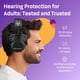 thumbnail image 2 of Protectores auditivos Vanderfields tipo auriculares, reducción de ruido de 20 dB, 2 of 7