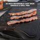 thumbnail image 2 of Plancha Viking de 53 cm de Hierro Fundido Reversible Negra, 2 of 7