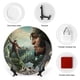 thumbnail image 3 of Jack el cazagigantes Plato decorativo de porcelana fina (bone china), plato decorativo de cerámica para hogar, oficina, soporte de pared, platos decorativos para dormitorio - 6 pulgadas (15 cm), 3 of 6