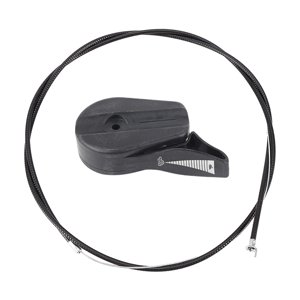 Magideal - Cable De Para Cortacésped Con Mango De Palanca De Interruptor De Control, Fácil Instalación De 65"", Piezas De Repuesto, Juego De Reparación Negro