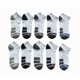 thumbnail image 1 of Calcetines Hombre Deportivo Corto Blanco X10 40-44, 1 of 3