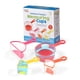 thumbnail image 1 of Vasos medidores de fracciones hand2mind Rainbow para niños juego de 4, 1 of 3