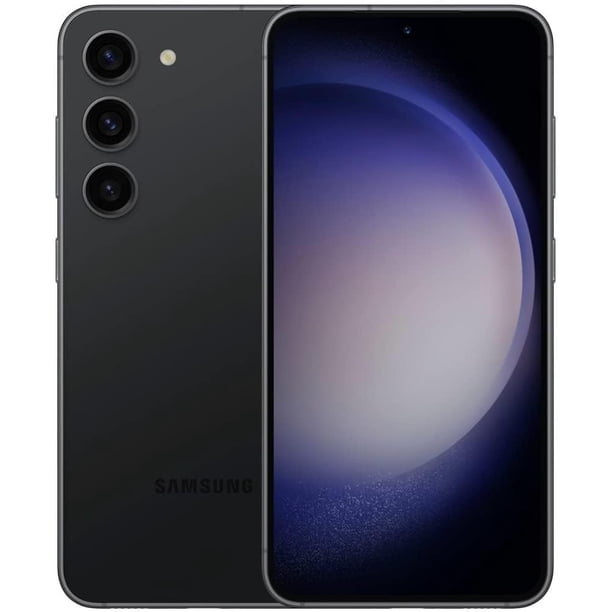 Teléfono inteligente Samsung Galaxy S23 5G 128 GB Negro Fantasma (bloqueado para AT&T)