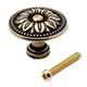 thumbnail image 2 of Perillas para gabinete Mgoodoo vintage flor bronce 32 mm, 5 piezas, 2 of 7