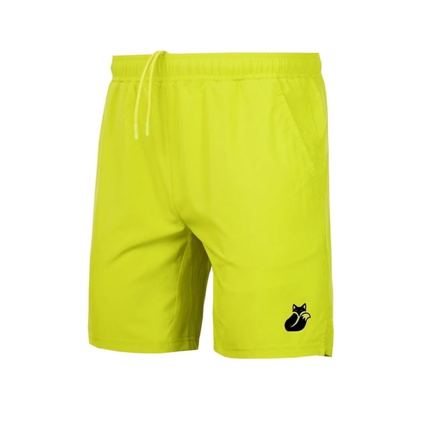 Short Tilki Poly 2.0 Temel Amarillo Fluor Tenis Padel