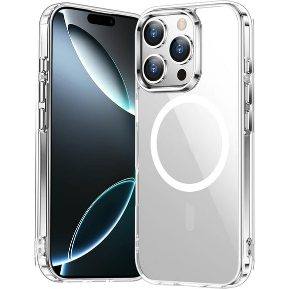 Carcasa Para iPhone 16 Pro Magnetica Transparente