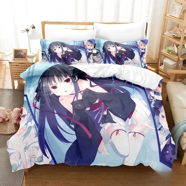 New Anime Unbreakable Machine-Doll Bedding Set Duvet Cover Bed Set Quilt Cover Pillowcase Comforter Boys Adult Bed Sheets