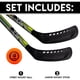 thumbnail image 2 of Franklin Sports NHL Kids Street Hockey Stick Set Includes, 2 of 3