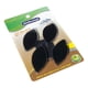 thumbnail image 3 of Placas de reparación para tacones UNIKSTEP, 4 pares, antideslizantes, negras, 3 of 7