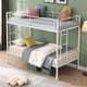 thumbnail image 2 of METAL BUNK BED WHITE, 2 of 3