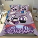 thumbnail image 1 of Indigo Park Conjunto de sábanas temático, trío de piezas, cómodo y amigable con la piel, diseño único, regalo de decoración para el hogar para familiares, amigos y fans,173cm *218cm, 1 of 6