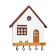 thumbnail image 5 of Llavero De Madera Con 5 Ganchos, Resistente, Para Entrada, Interior Y Pasillo, Color Negro, 5 of 5