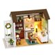 thumbnail image 3 of Kit De Casa De Mu?ecas En Miniatura DIY 1/24 Con Muebles, Modelo Happy Time, Regalo Para Ni?os, 3 of 5