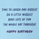 thumbnail image 3 of Tarjeta de cumpleaños musical Hallmark Bluey con Light Hip Hooray, 3 of 6