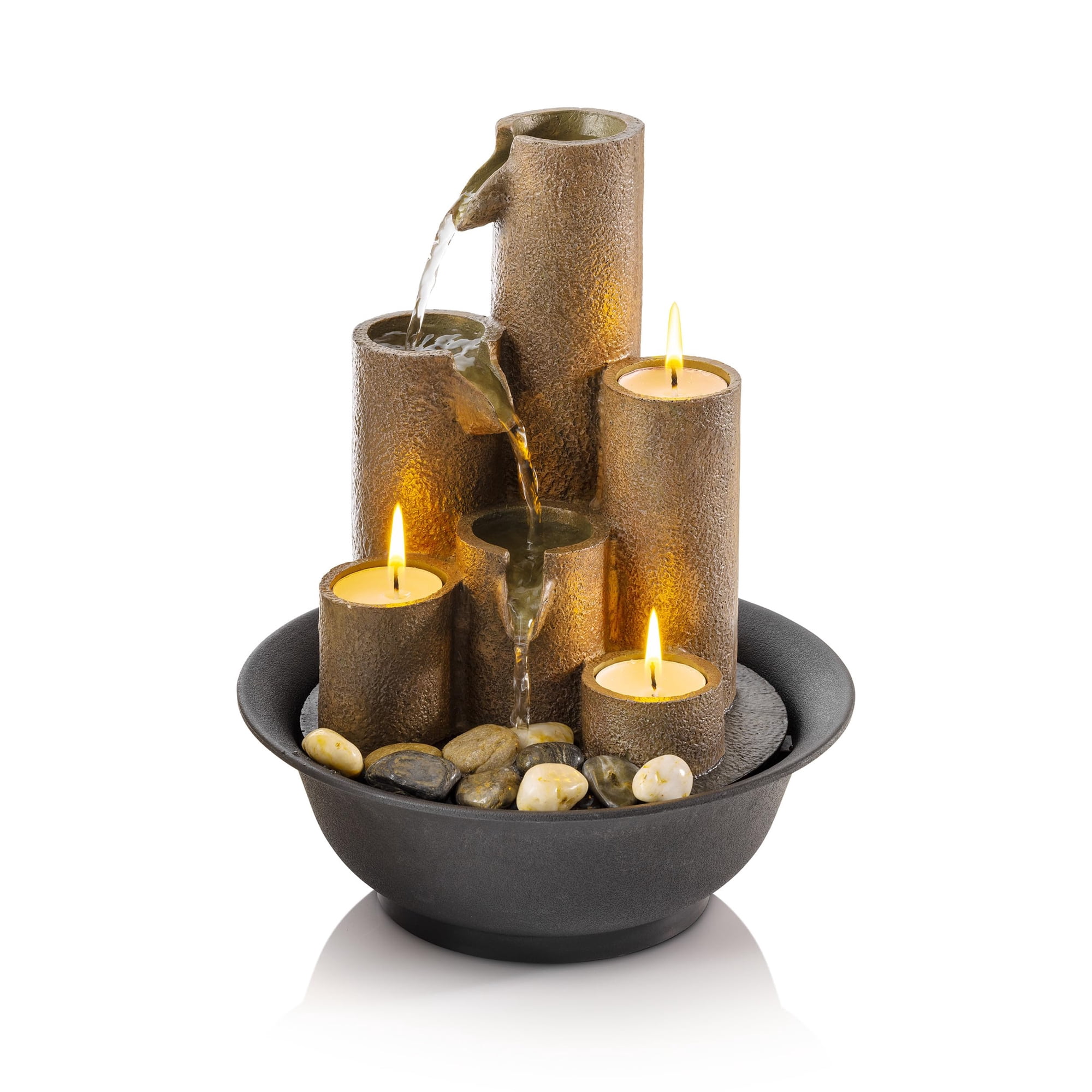 Fuente De Agua Alpine Corporation Wct202 Para Mesa De Interior