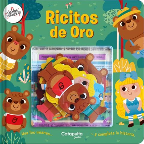 Catapulta Editores - Libro Cuentos Magnéticos: Ricitos De Oro