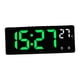 thumbnail image 5 of Despertador Digital Pantalla Grande Regulable Simple Para Oficina Dormitorio Números Verdes, 5 of 5