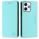 thumbnail image 4 of Funda Billetera con Soporte para Xiaomi Redmi 12 4G/5G Bloqueo RFID Plegable Verde menta, 4 of 6