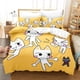 thumbnail image 1 of Cute Inoue Toro Bedding Set Single Twin Full Queen King Size Bed Set Adult Kid Bedroom Duvet cover Sets 3D Anime Bed Sheet Set, 1 of 5