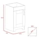 thumbnail image 3 of Botiquín Con Espejo + Mueble De Lavamanos 2 Partes Miel / Wengue, 3 of 8