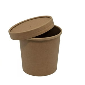 De Gaune - Pote Kraft Con Tapa 16Oz (50 Unidades)