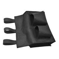 Ioensy - Bolsa De Pelota De Árbitro De Béisbol Bolsa De Árbitro De Softbol De Béisbol Duradera Portátil Negra