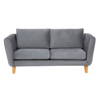 Barra Design - Sofá Thomas 170 Felpa Gris