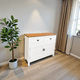 thumbnail image 2 of Aparador Buffet "Essential" Mueble de Madera Artesanal - Blanco - 100x40x90 cm, 2 of 3