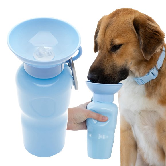 Botella Springland Pets 620 ml Azul a prueba de fugas