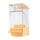 thumbnail image 2 of Comedero Para Pájaros, Accesorio Para Jaula, Comedero Portátil Para Canarios, Periquitos, Amarillo, 2 of 5