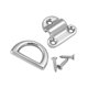 thumbnail image 5 of QWORK Ojo Plegable para Anclaje 44x40mm Acero Inoxidable 316, Paquete de 4, 5 of 8
