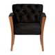 thumbnail image 1 of Sitial Kiel Tela Velvet Negro, 1 of 4