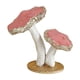 thumbnail image 2 of Decoración De Mesa Navideña Chimenea Estantería De Granja Mueble Estatua De Espuma Rosa 2 Hongos, 2 of 3