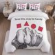 thumbnail image 1 of Saved or Useful Themed Bedding Set Duvet Cover and Pillowcase Set, 1 of 5