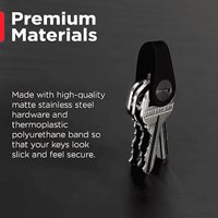 Movi - Organizador De Llaves Premium En Acero Y Banda Tpu