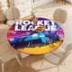 thumbnail image 4 of Rocket League-theme Fitted Round Tablecloths Elastic Edged Table Covers Waterproof Table Cloth for Kitchen Holiday Party Tables Decor 120cm, 4 of 6