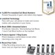 thumbnail image 1 of Teléfono Panasonic KX-TGF975S con 5 auriculares DECT 6.0, 1 of 3