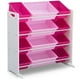 thumbnail image 2 of Organizador infantil de 12 contenedores de plástico rosado y fucsia Delta Children, 2 of 3