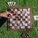 thumbnail image 4 of Juego de ajedrez Marble Hives Marina & White Ziarat 38 x 38 cm con tablero, 4 of 7
