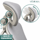 thumbnail image 5 of Silla Ergonómica Reclinable Con Soporte Lumbar Y Reposapiés, 5 of 9