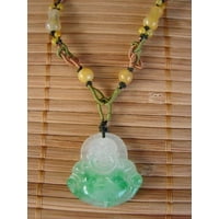 Feng Shui Import - Collar De Buda De Jade Importado Del Feng Shui