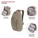thumbnail image 4 of Mochila SwissGear Viibe I Olive para portátil de 15 pulgadas, 4 of 6