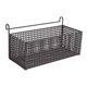 thumbnail image 2 of Cesta De Almacenamiento Colgante Para Mesita De Noche, Organizador Colgante Para Dormitorio, Barandillas De Cama De Hotel, L, Negro, 2 of 5