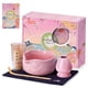 thumbnail image 1 of Set de batidor para matcha JUL WIND, cuenco de cerámica 530 ml, rosa, 1 of 8