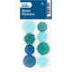 thumbnail image 1 of Flores de resina Hello Hobby HH65, 8 piezas, teal, 1 of 3