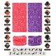 thumbnail image 4 of Juego de 9 diademas VANCROWN Serie Paisley, 4 of 7