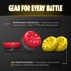 thumbnail image 3 of KEYCAP KontrolFreek Galaxy GamerPack – Pack de 4 Amarillo/Rojo, 3 of 7