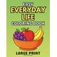 thumbnail image 1 of Libro para colorear Easy Everyday Life Simple Daily Objects Seniors, 1 of 1