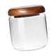 thumbnail image 3 of Tarro de almacenamiento de vidrio con tapa hermética, bote de cocina, contenedor de alimentos para encimera, tarro de miel para nueces, pasta, azúcar, , tapa a presión 38 tapa a presión 380ml, 3 of 5