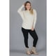 thumbnail image 2 of Sweater Mujer Manga Larga Murciélago Tejido Botones 6020, 2 of 3